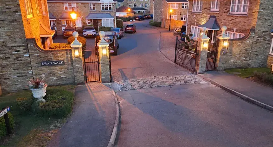 Pillar Lighting Installation in Shepperton